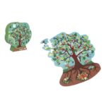 Bird Tree Contour Puzzle