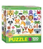 EuroGraphics Emoji Wild Animals Puzzle