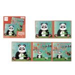 Panda Magnetic Puzzle Book