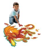 Peaceable Kingdom Floor Puzzle Dragon