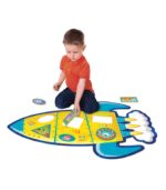 Peaceable Kingdom Floor Puzzle Rocket