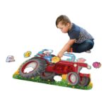Peaceable Kingdom Floor Puzzle Tractor