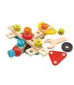 PlanToys Sustainable Wooden Construction Toy Set