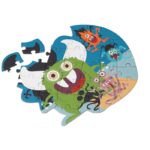 Scratch Europe Contour Puzzle - Monster