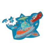 Scratch Europe Contour Puzzle - Space