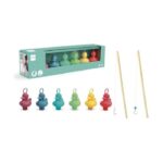 Set of 6 Fishing Ducks with 2 Rods