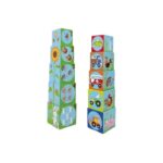 Scratch Europe Stacking Tower Jumbo Farm 5 Pcs