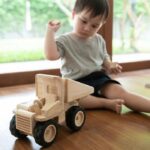 PlanToys Wooden Dump Truck