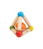 PlanToys Wooden Triangle Clutching Toy