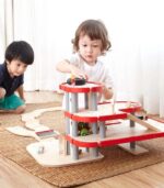 PlanToys Wooden Parking Garage