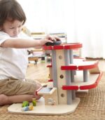 PlanToys Wooden Parking Garage - Image 3