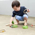 PlanToys Wooden Meadow Ring Toss