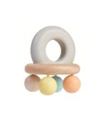 PlanToys Wooden Bell Rattle New Colour - Image 2