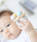 PlanToys Wooden Bell Rattle New Colour: