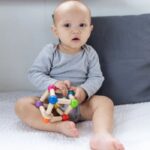 PlanToys Wooden Square Clutching Toy