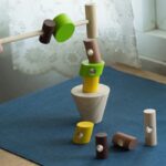 PlanToys Wooden Stacking Logs