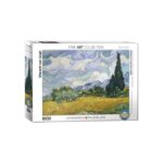 EuroGraphics Wheat Field with Cypresses 1000-Piece Puzzle