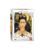EuroGraphics Self-Portrait with Thorn Necklace and Hummingbird by Frida Kahlo 1000-Piece Puzzle