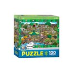 EuroGraphics A Day in the Zoo 100-Piece Puzzle