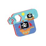 Peaceable Kingdom Bath Puzzle: Playful Pirate
