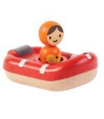 PlanToys Wooden Coast Guard Boat
