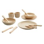 PlanToys Wooden Tableware Set