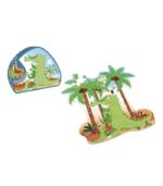 Scratch Europe Crocodile Contour Puzzle 36 Pieces