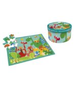 Scratch Europe Dino World 40 Pieces Puzzle