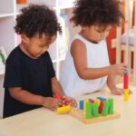 PlanToys Wooden Geometric Peg Board