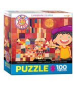 EuroGraphics Castle and Sun by Paul Klee 100 Pieces Puzzle