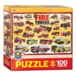 EuroGraphics Fire Trucks 100-Piece Puzzle