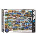 EuroGraphics Globetrotter Germany 1000 Pieces Puzzle