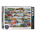 EuroGraphics Globetrotter United Kingdom 1000 Pieces Puzzle