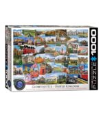 EuroGraphics Globetrotter United Kingdom 1000 Pieces Puzzle