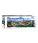 EuroGraphics Paris France- 1000 Pcs Panoramic Puzzle