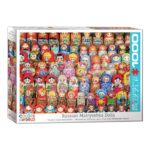 EuroGraphics Russian Matryoshka Dolls 1000 Pieces Puzzle