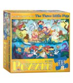 EuroGraphics The Three Little Pigs 35 Pieces Puzzle