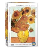 EuroGraphics Twelve Sunflowers 1000 Pieces Puzzle