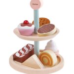 PlanToys Wooden Bakery Stand Set