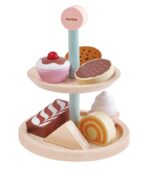 PlanToys Wooden Bakery Stand Set