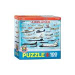 EuroGraphics Airplanes 100 Pieces Puzzle