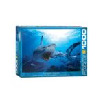 EuroGraphics Hungry Shark 1000 Pieces Puzzle