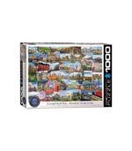 EuroGraphics Globetrotter United Kingdom 1000 Pieces Puzzle