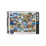 EuroGraphics Globetrotter South America 1000 Pieces Puzzle