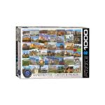 EuroGraphics Castles & Palaces - Globetrotter 1000 Pieces Puzzle