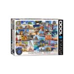 EuroGraphics World - Globetrotter 1000 Pieces Puzzle