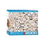 EuroGraphics The World of Dogs 2000-Piece Puzzle