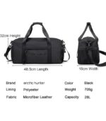 Arctic Hunter 25L Premium Gym Bag-LX00537