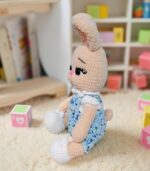 Myrtilus Blue Bunny – The Handmade Crochet Bunny