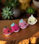 Myrtilus Whale Keychains - The Handmade Crochet